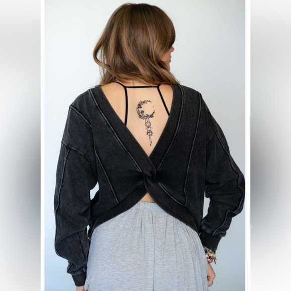 Yoga Bitch Other - 🖤HP 🎉Dream Catcher Crescent Moon Tattoo Illusion Bralette / Bra Top NWT